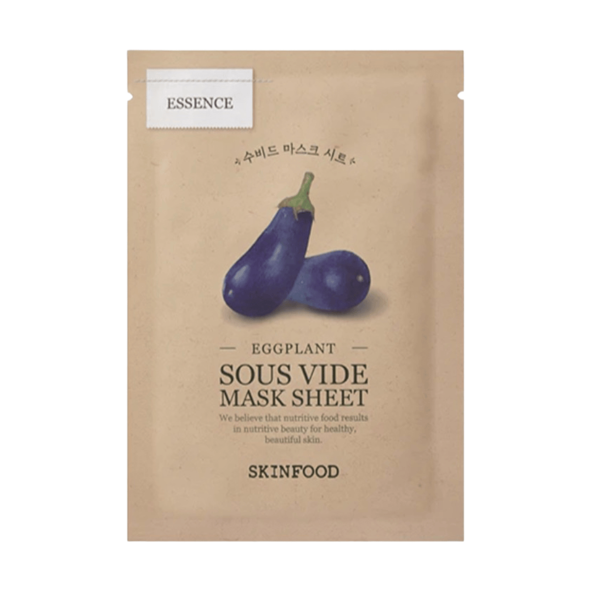 SKINFOOD Sheet Mask 22g x 1pc SKINFOOD Sous Vide Mask Sheet Eggplant