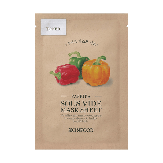 SKINFOOD Sheet Mask 22g x 1pc SKINFOOD Sous Vide Mask Sheet Paprika