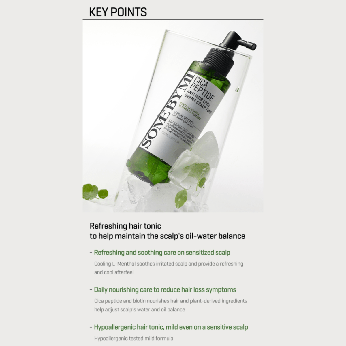 SOME BY MI Scalp Care 150ml SOME BY MI Cica Peptide Anti Hair Loss Derma Scalp Tonic