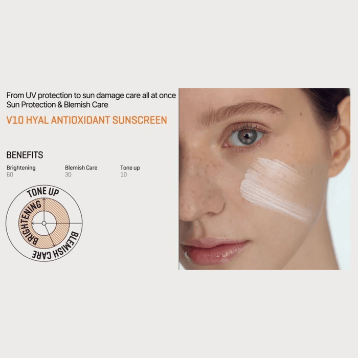 SOME BY MI Sunscreen 40ml SOME BY MI V10 Hyal Antioxidant Sunscreen SPF50 PA++++