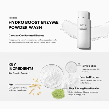 TIRTIR Powder Wash 75g TIRTIR Hydro Boost Enzyme Powder Wash