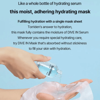 TORRIDEN Sheet mask TORRIDEN DIVE-IN Low Molecular Hyaluronic Acid Mask 27ml