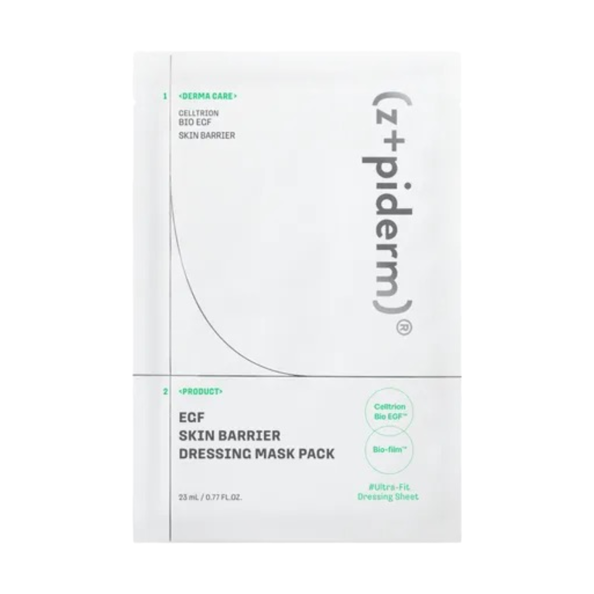 ZIPIDERM EGF Skin Barrier Dressing Mask Pack