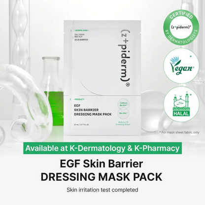 ZIPIDERM EGF Skin Barrier Dressing Mask Pack