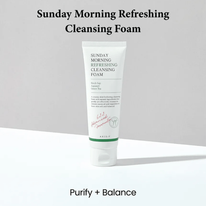 AXIS - Y Cleansing foam AXIS - Y Sunday Morning Refreshing Cleansing Foam 120ml