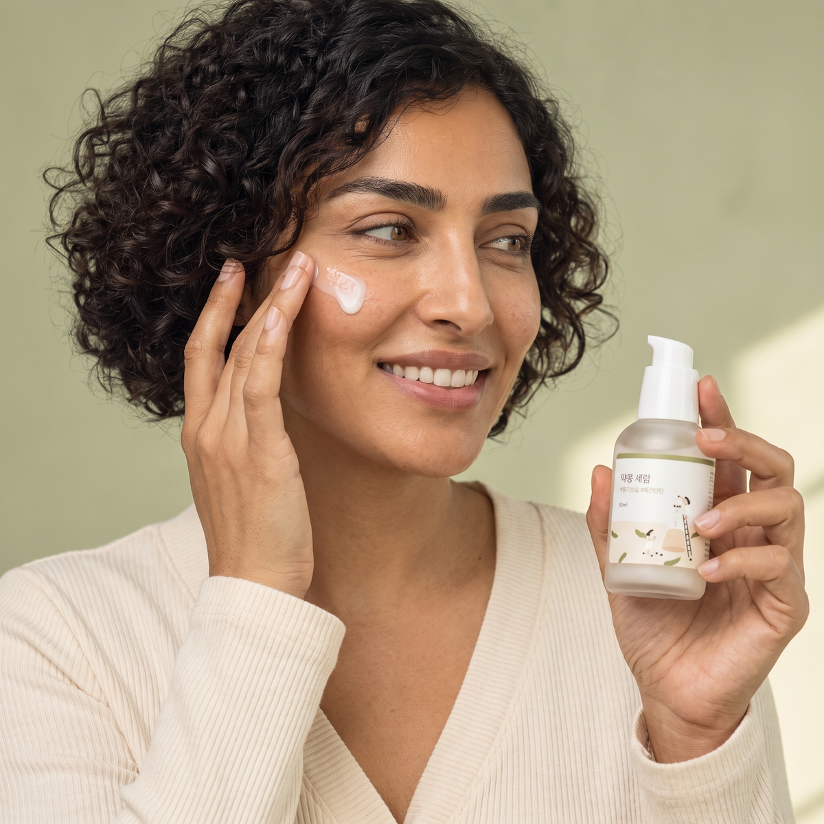 round lab soybean serum — real texture experience