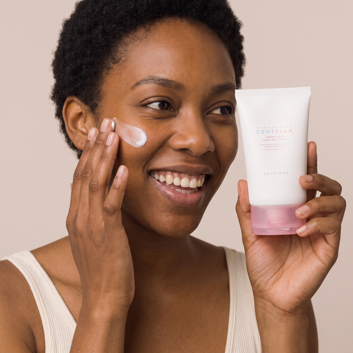 skin1004 poremizing light gel cream — real texture experience