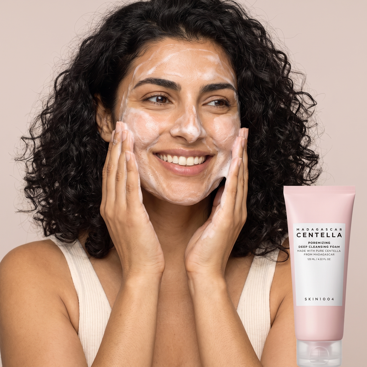 SKIN1004 Madagascar Centella Poremizing Deep Cleansing Foam - experience