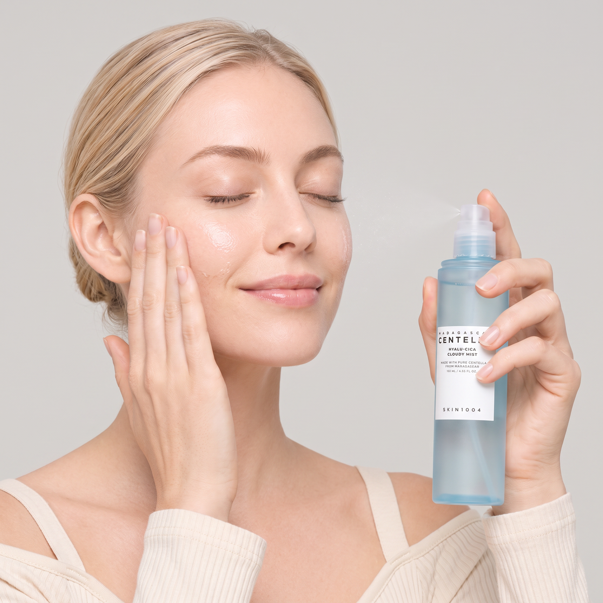 SKIN1004 Madagascar Centella Hyalu-Cica Cloudy Mist - experience