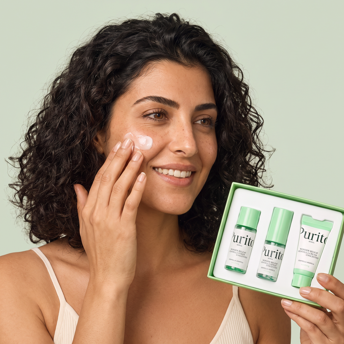 PURITO SEOUL Wonder Releaf Centella Mini Kit Unscented - experience