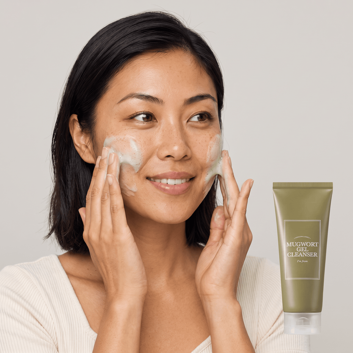 I'M FROM Mugwort Gel Cleanser - experience