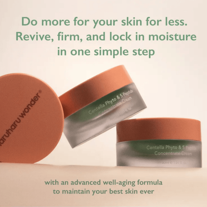 HARUHARU WONDER Cream 1 HARUHARU WONDER Centella Phyto & 5 Peptide Concentrate Cream