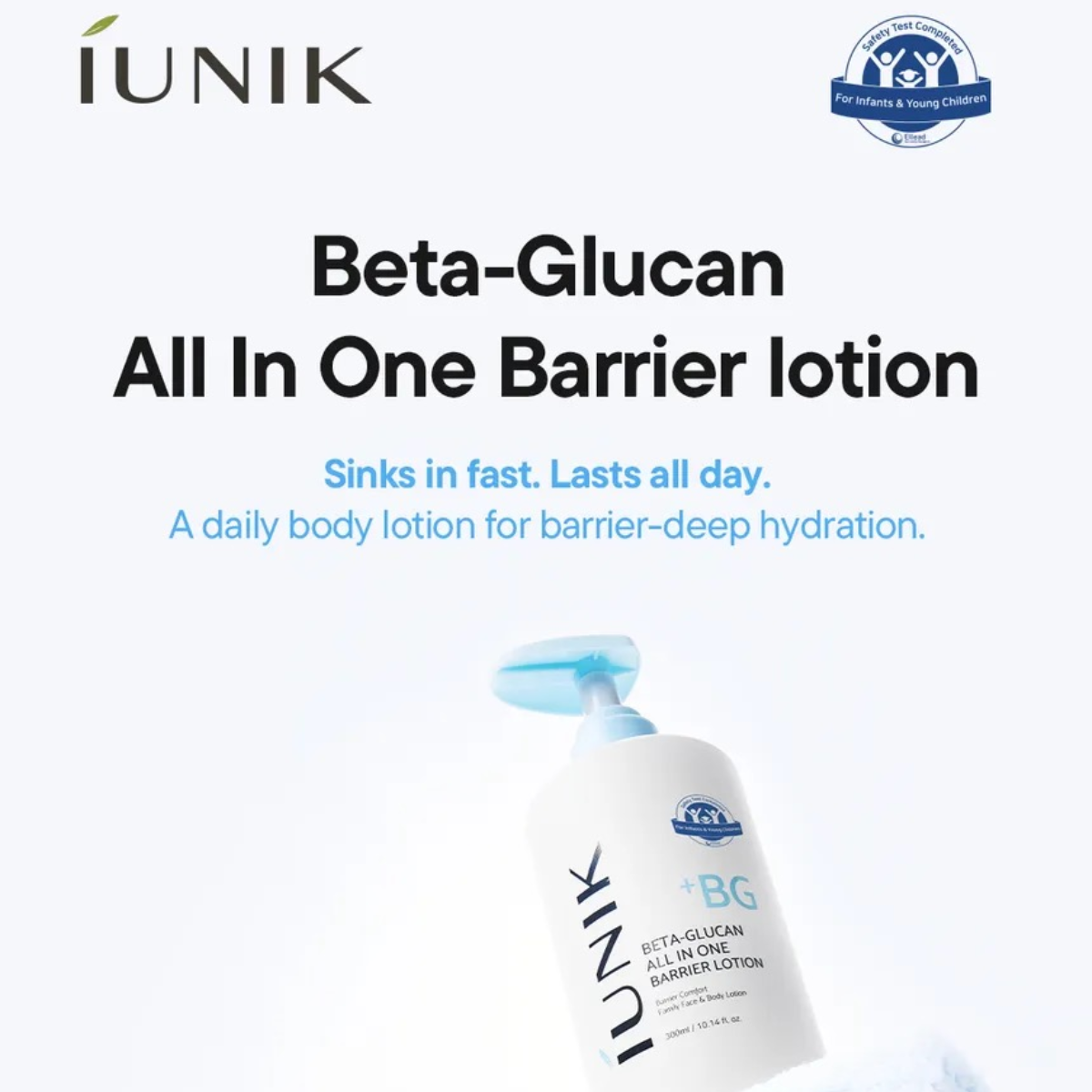 iUNIK Beta Glucan All In One Barrier Lotion
