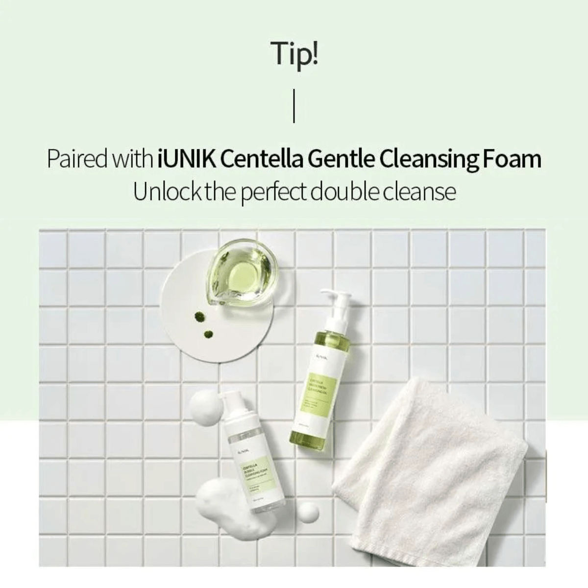 iUNIK Cleansing Oil 200ml iUNIK Centella Green Fresh Cleansing Oil