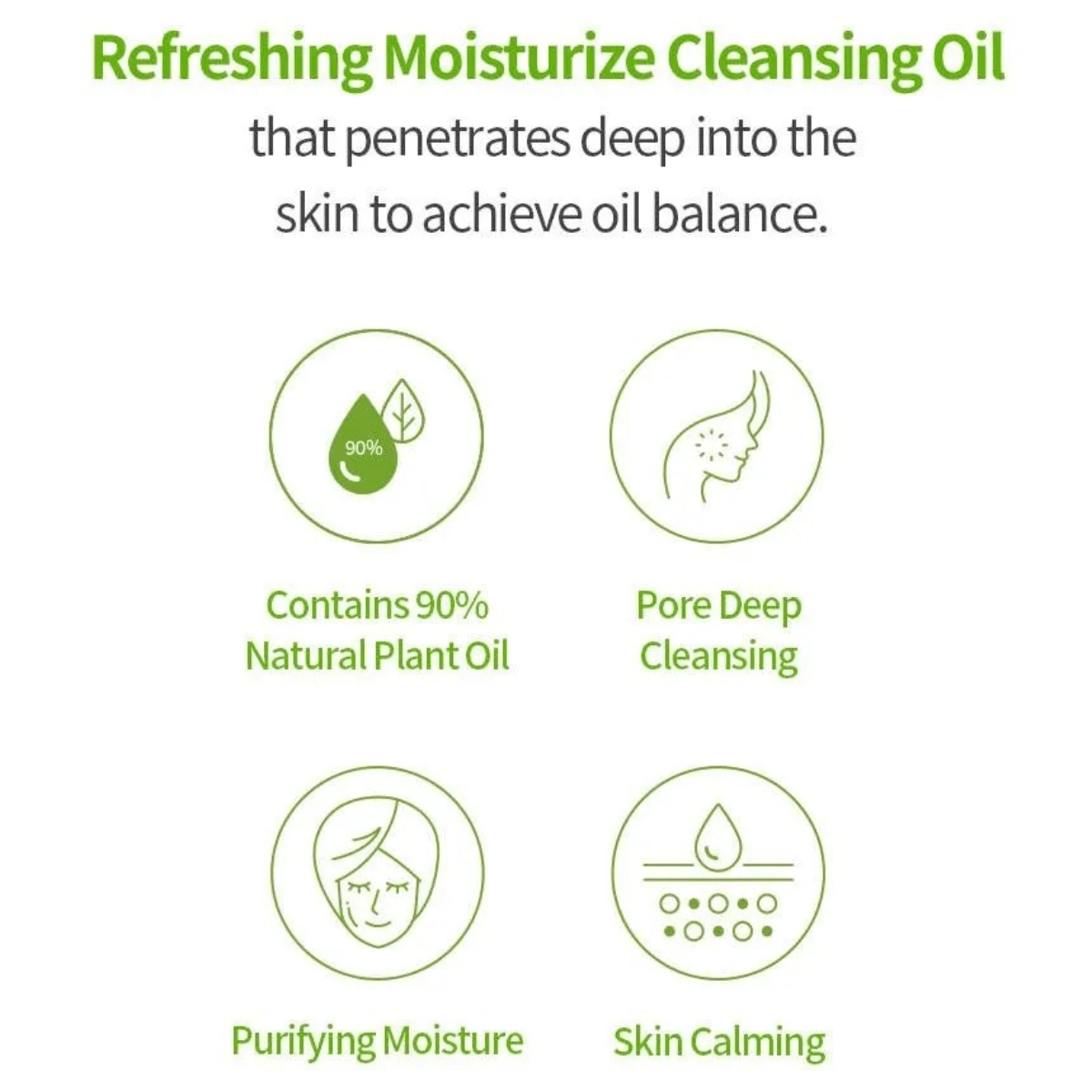 iUNIK Cleansing Oil 200ml iUNIK Centella Green Fresh Cleansing Oil
