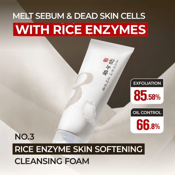 NUMBUZIN Cleansing foam 170ml NUMBUZIN No.3 Rice Enzyme Skin Softening Cleansing Foam