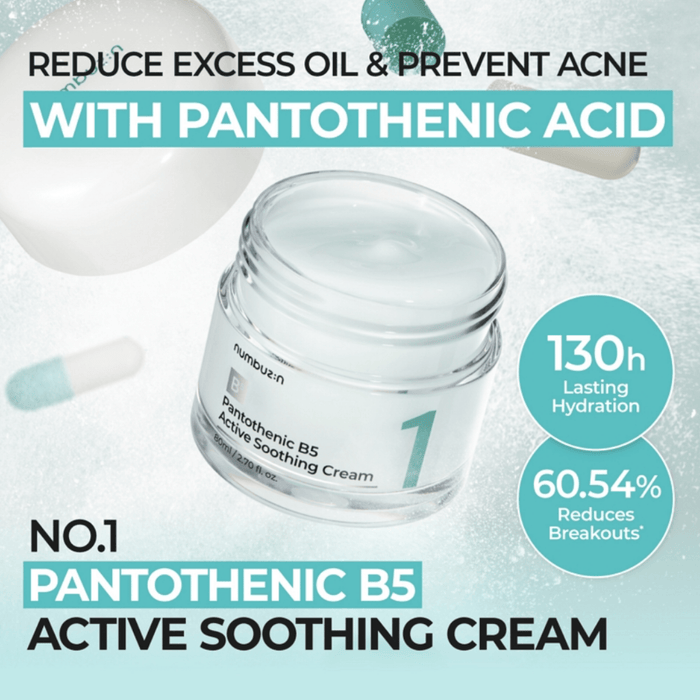 NUMBUZIN Gel cream NUMBUZIN No.1 Pantothenic B5 Active Soothing Cream 80ml