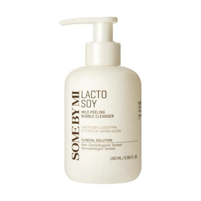 SOME BY MI Cleansing gel 180ml SOME BY MI Lacto Soy Mild Peeling Bubble Cleanser